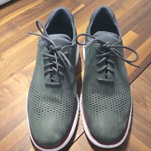 Cole Haan Gray Suede Sneakers